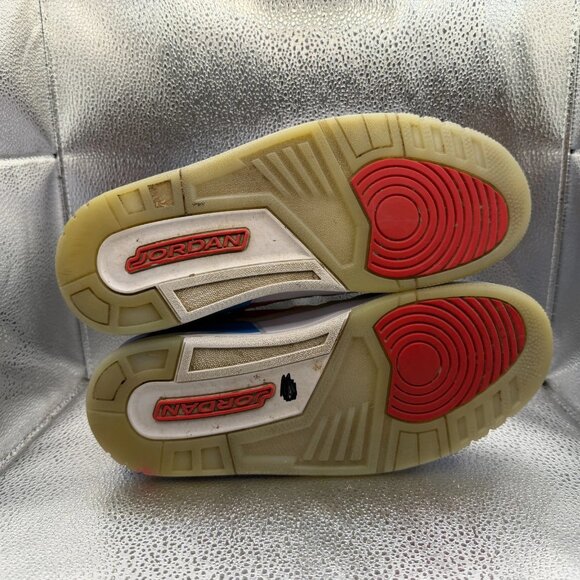 Size 8.5 Nike Jordan Legacy 312 Low Philippines White Blue Red Shoes FN8902-161 - Picture 11 of 11